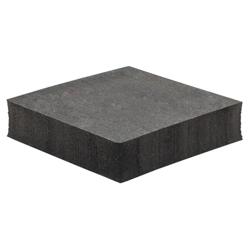 Wagner 15195099 antivibranti lavatrice 2 pezzi 50x50 mm neri