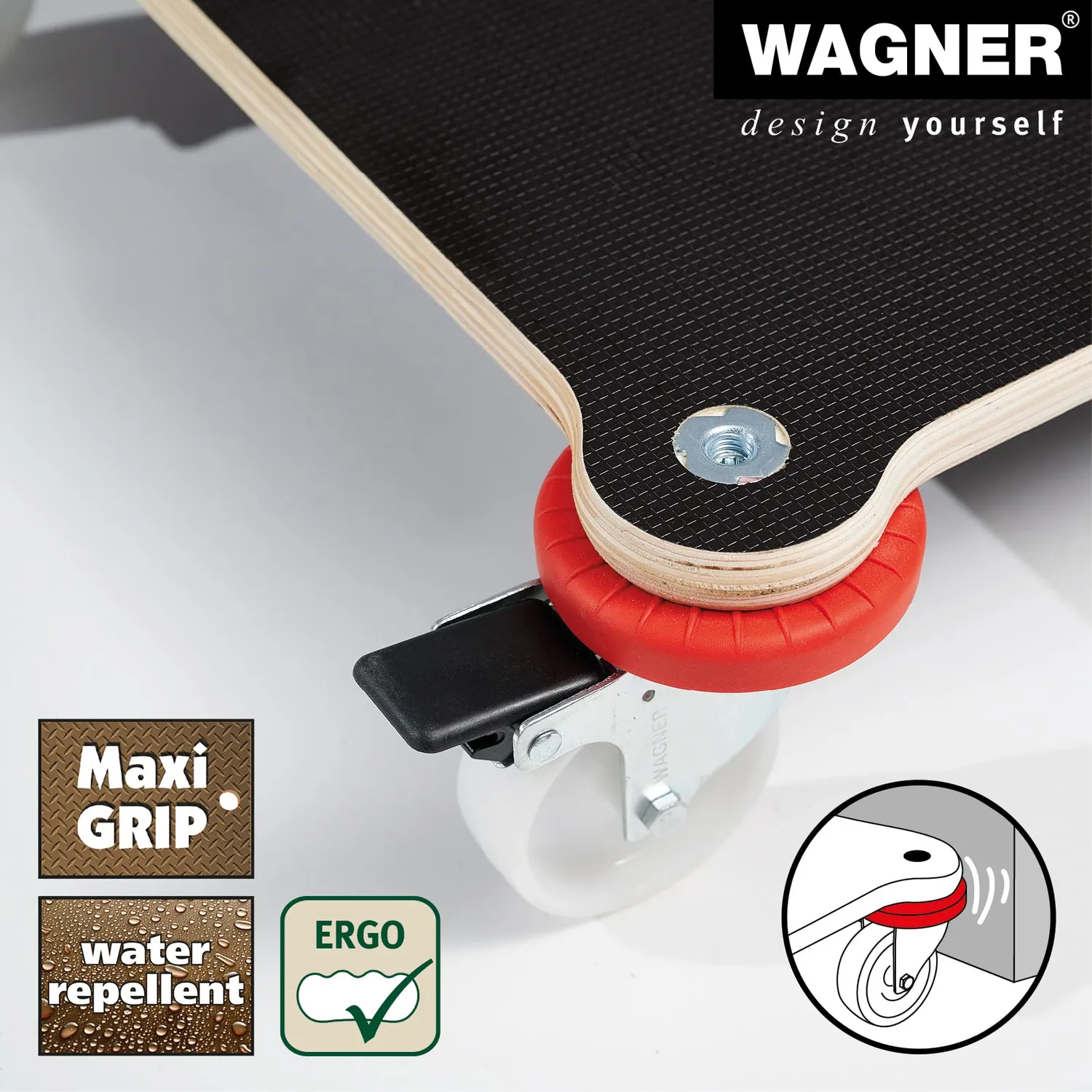 Wagner MM 1370 carrello trasporto 60x40 cm 200 kg