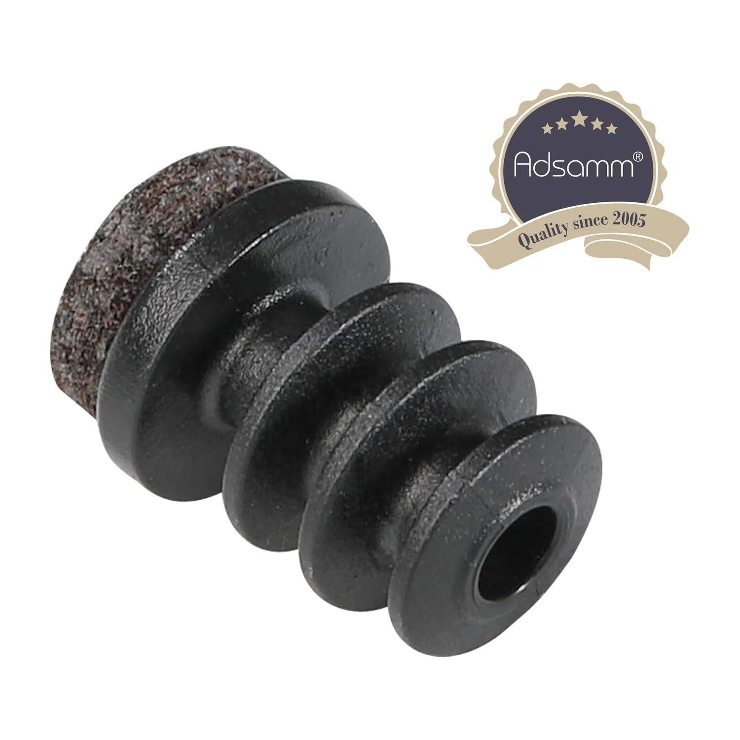 Adsamm puntali tondi 12-14 mm 100 pezzi con feltro antigraffio