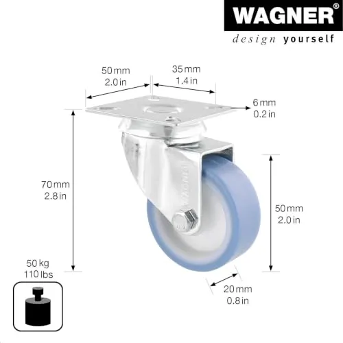 Wagner RO 1550 03155001 rotella ECO Ø50 mm 50 kg