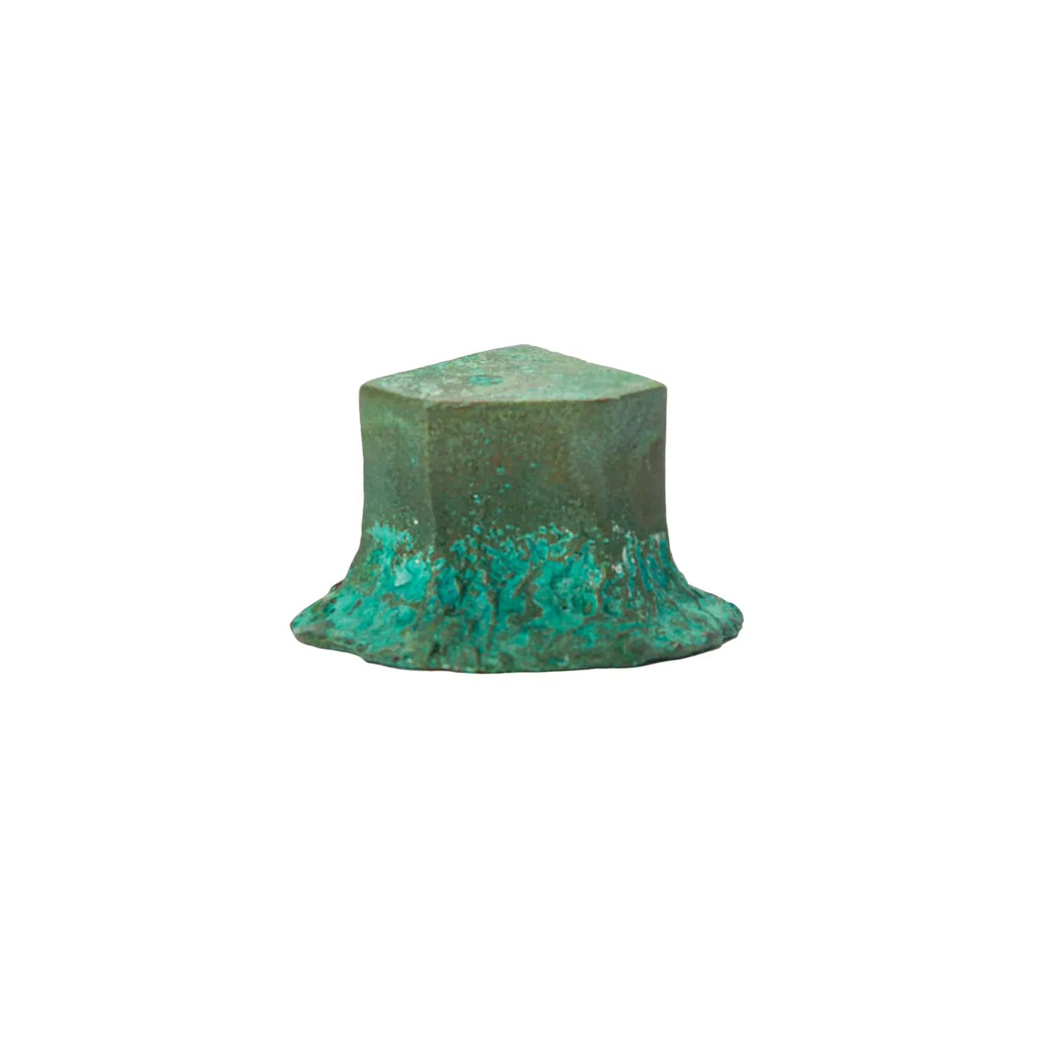 NIVA Design Solido pomello ottone verde confezione