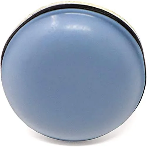 Adsamm Pattini PTFE Ø20 mm 100 Pezzi Tondi Grigi Autoadesivi