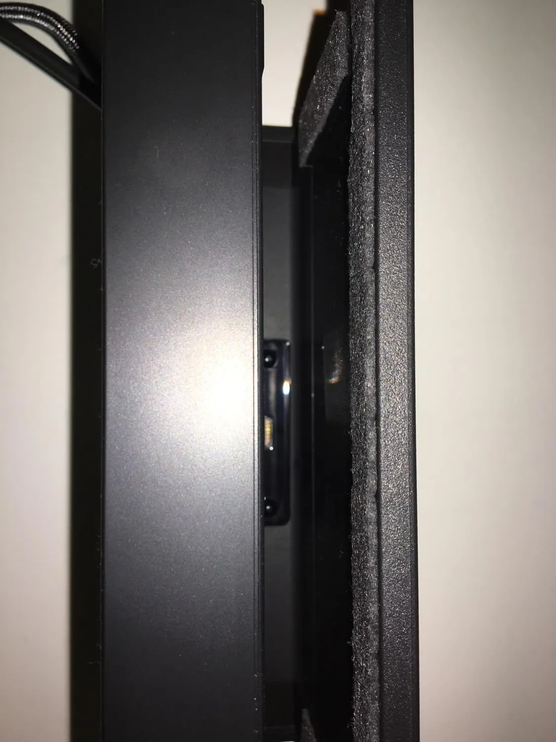 Adsamm ultrasottili feltrini autoadesivi quadrati 25 mm neri 32 pezzi