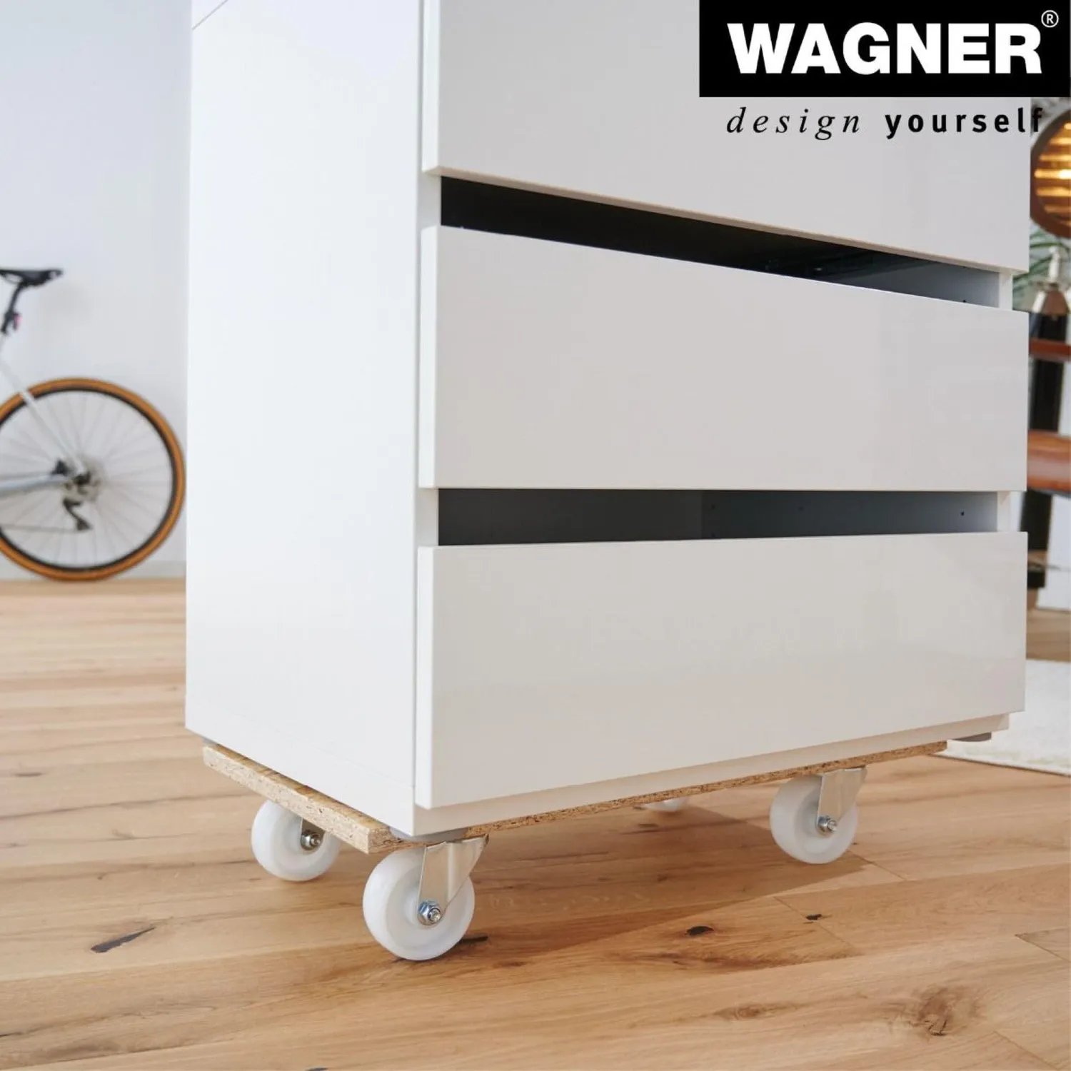 Wagner MM 1630 carrello trasporto 57,5x30 cm portata 400 kg