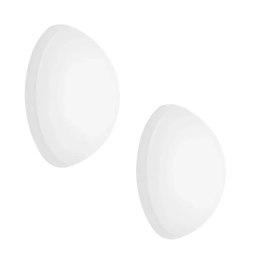 Wagner 15232012 paracolpi porta bianchi 2pz Ø20x7 mm