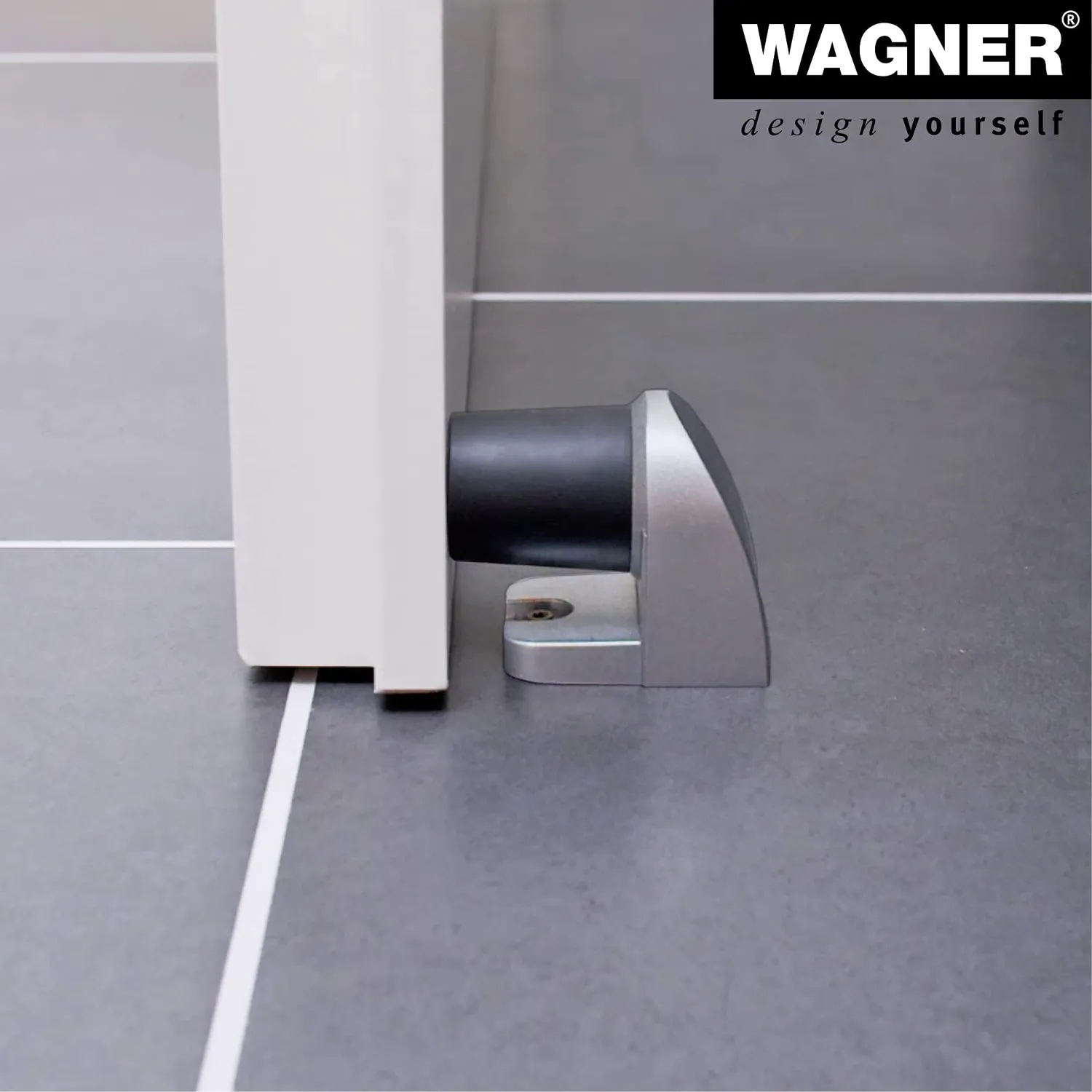 Wagner Hook fermaporta pavimento alu 60x38x50 mm