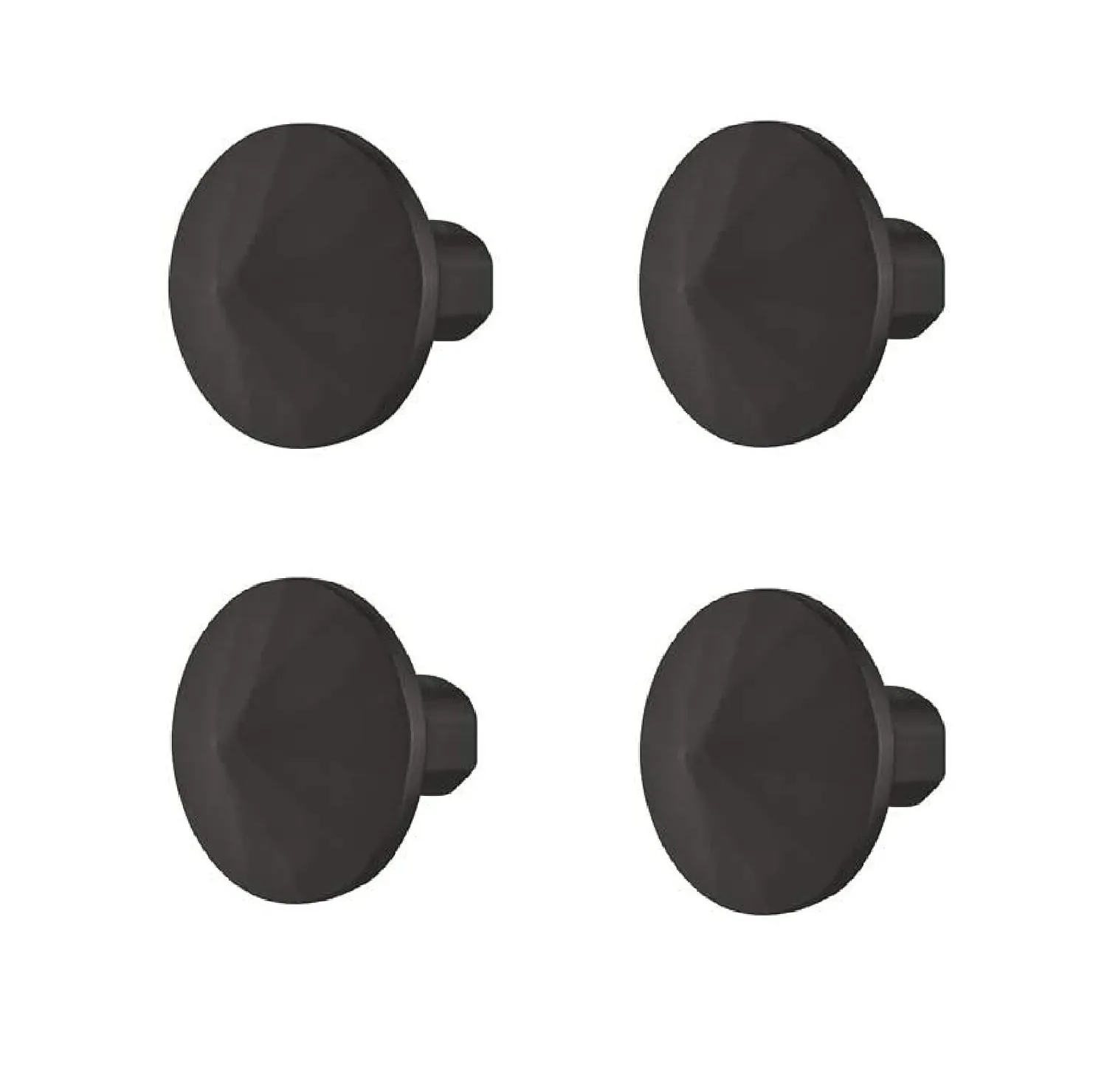 Gedotec Elisabeth pomello mobili nero 45 mm 1 pezzo