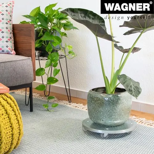 Wagner GH 0951 sottovaso con ruote Ø30 acciaio zincato 50 kg