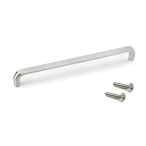 Emuca Zagreb maniglia 224 mm nichel satinato 20 pz