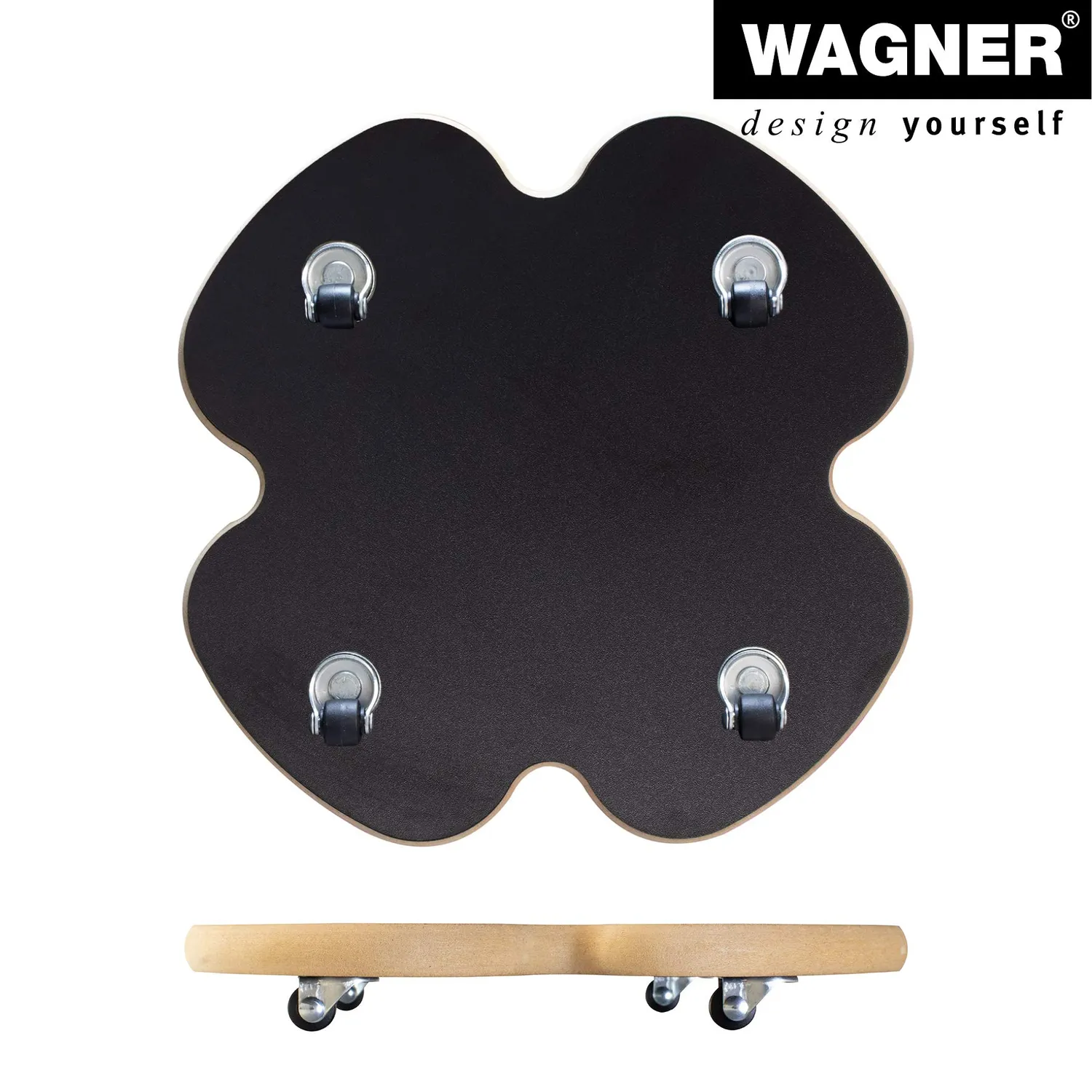 Wagner Black 20027601 carrello portavaso Ø 33 cm portata 100 kg