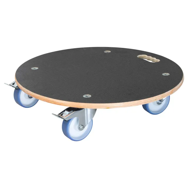 Wagner carrello portavaso legno Ø 58 cm marrone da esterno