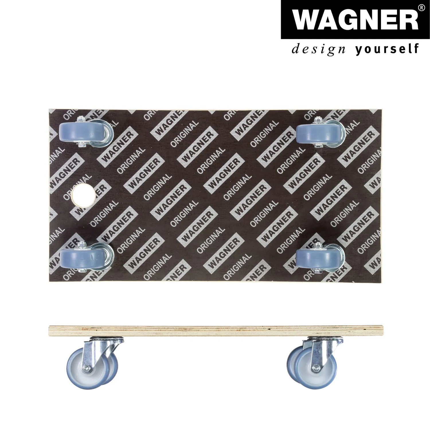 Wagner FSC carrello trasporto compensato 250 kg 57,5 cm
