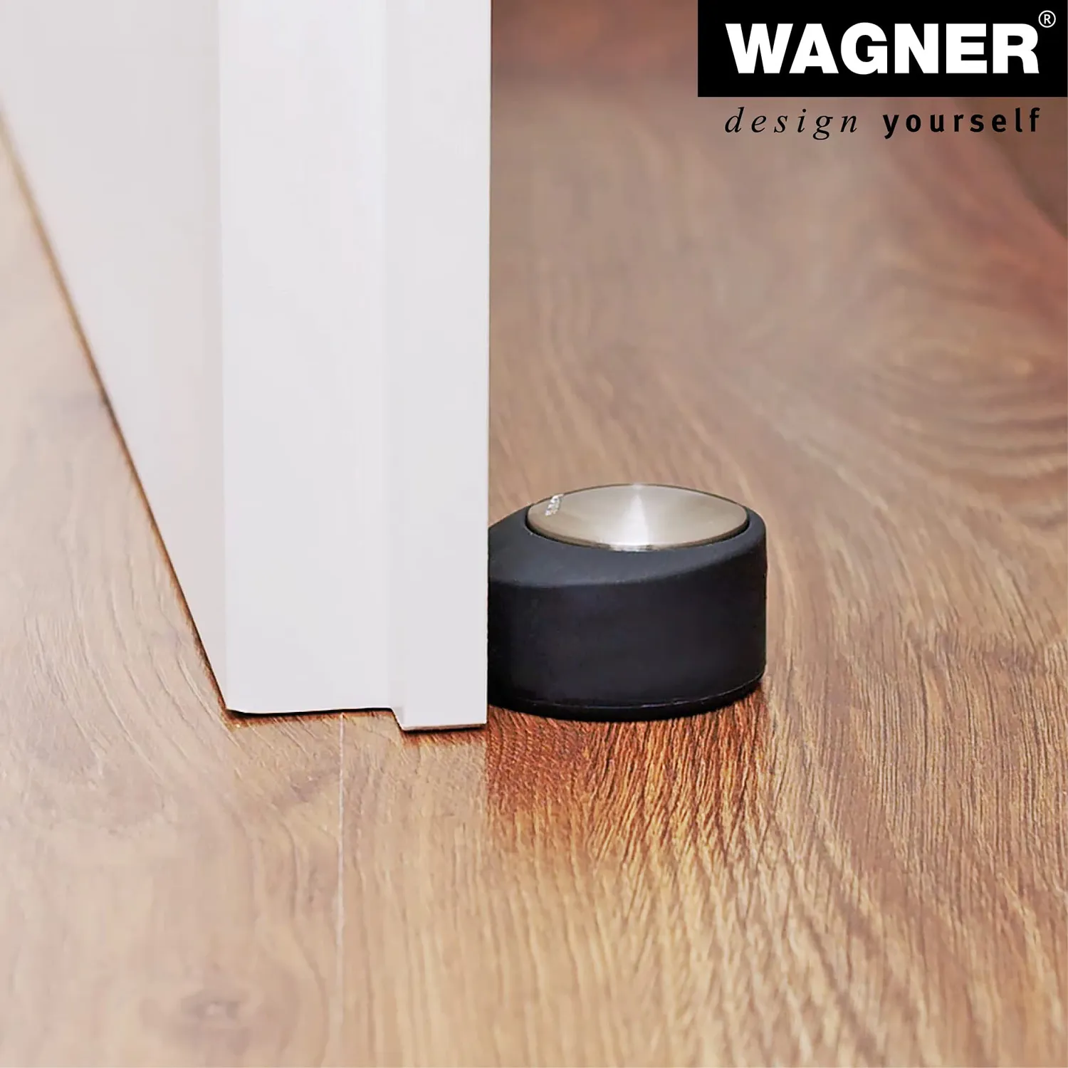 Wagner Fermaporta Pavimento 15518111 Inox Ø50x30 mm