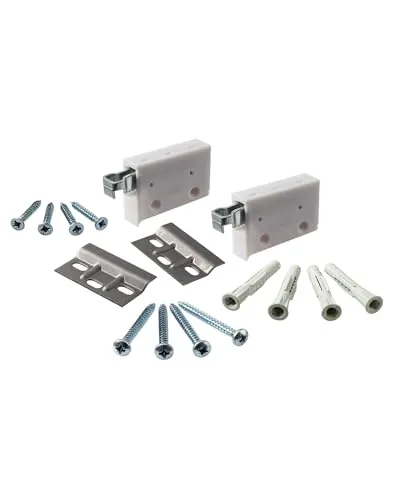 Gedotec H10630 Appendiabiti Pensili 1 Set Bianco 150 kg