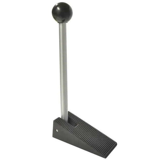 Wagner Comfort Fermaporta Cuneo 195 mm Nero Acciaio