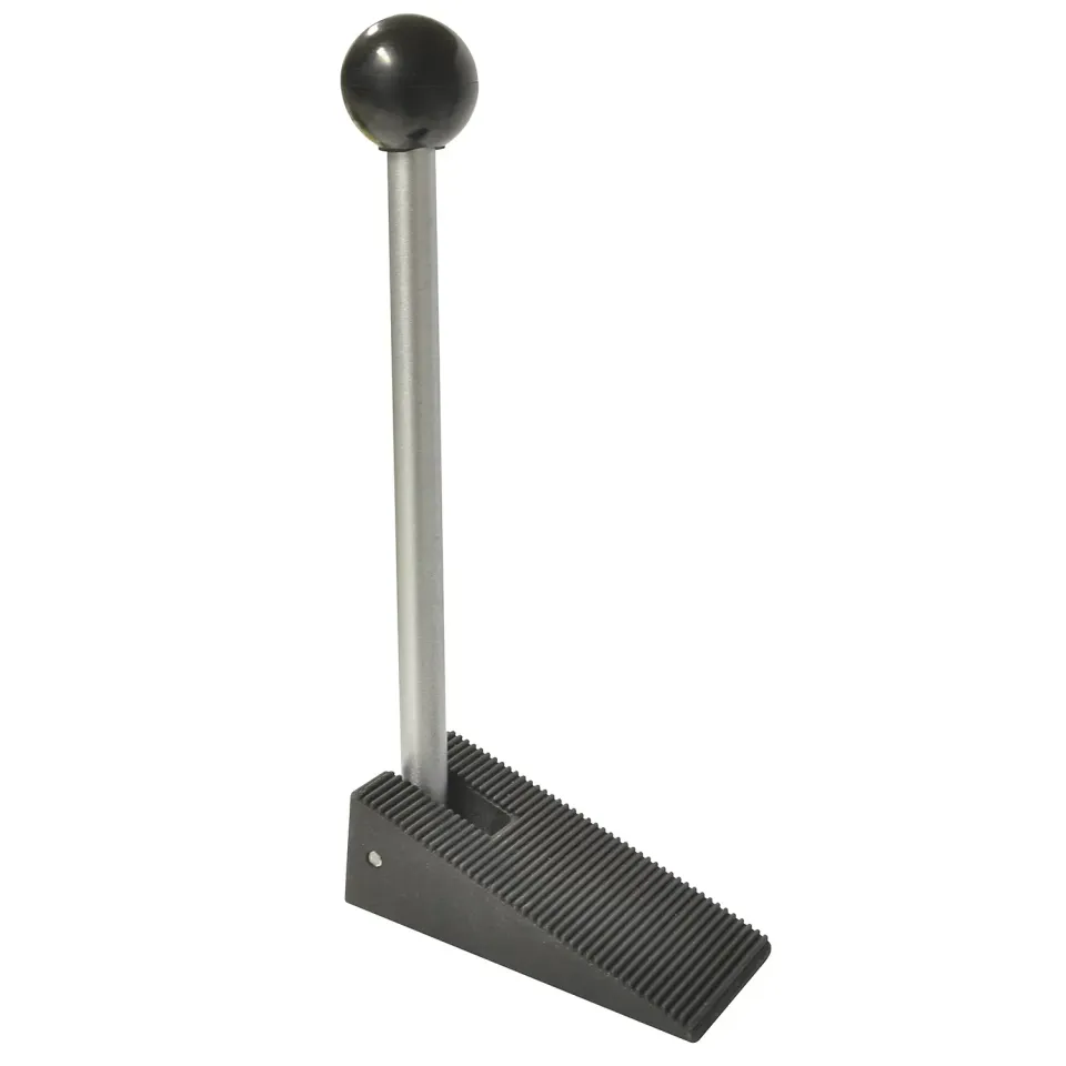 Wagner Comfort Fermaporta Cuneo 195 mm Nero Acciaio