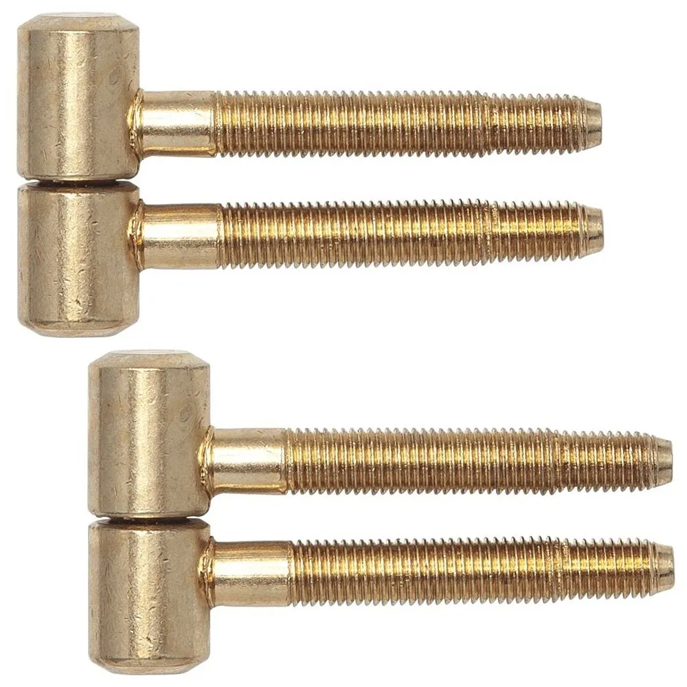 Gedotec Cerniere Porte Legno 16 mm Blu Zincato 2 Pezzi