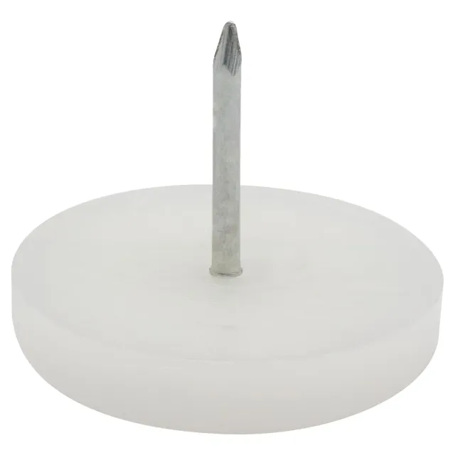 Wagner EH 0929 pattini plastica da inchiodare 4 pezzi Ø30 mm