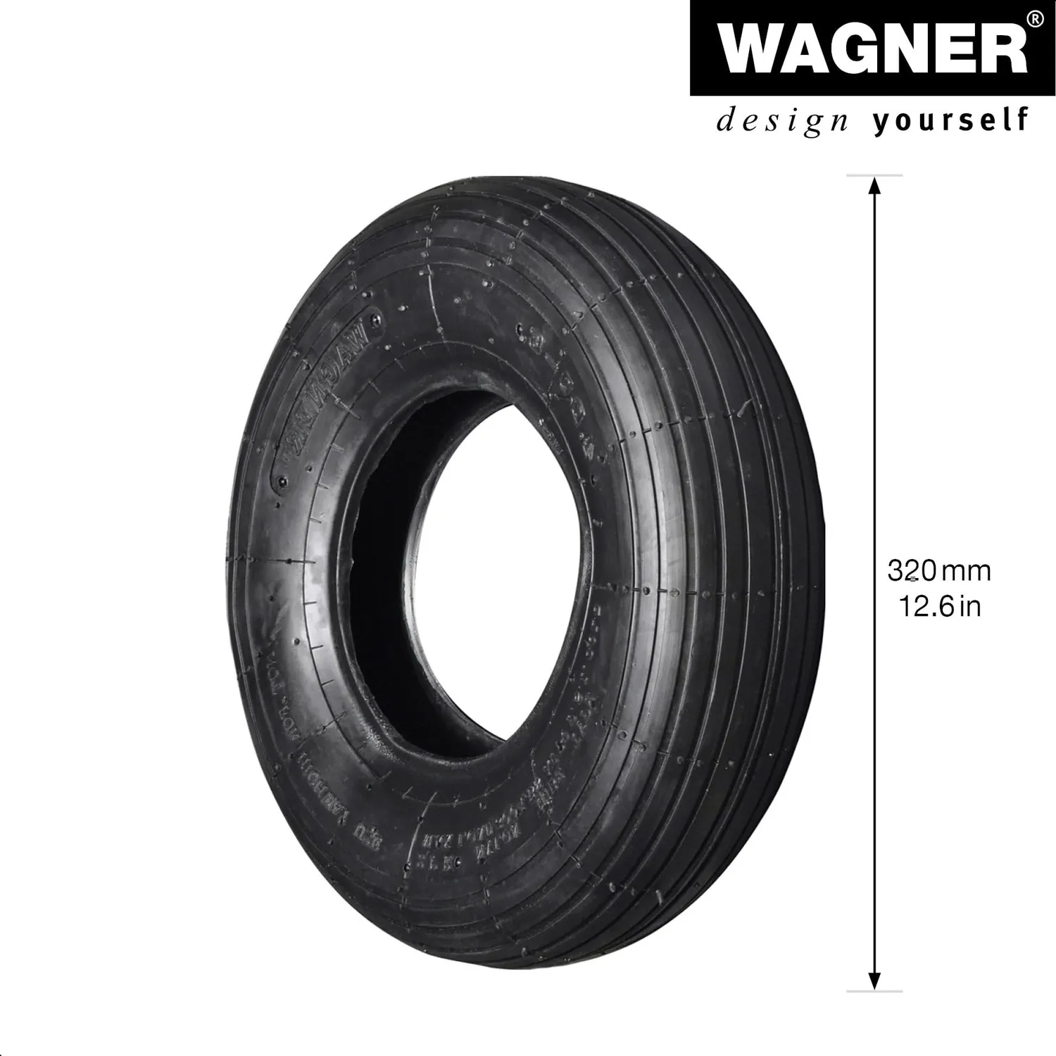 WAGNER RO 9356 Copertone Carriola 320 mm Antiforatura 1 pz