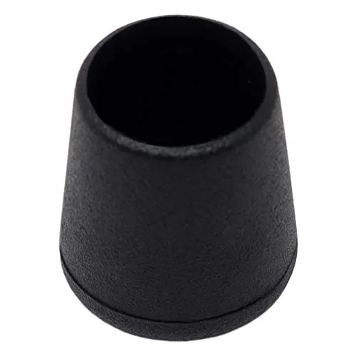 Adsamm puntali avvolgenti tondi Ø15-16 mm neri 4 pezzi PVC