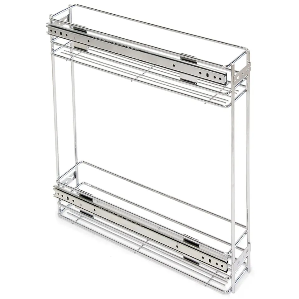 Emuca 8923611 cestello estraibile cucina 115 mm cromato