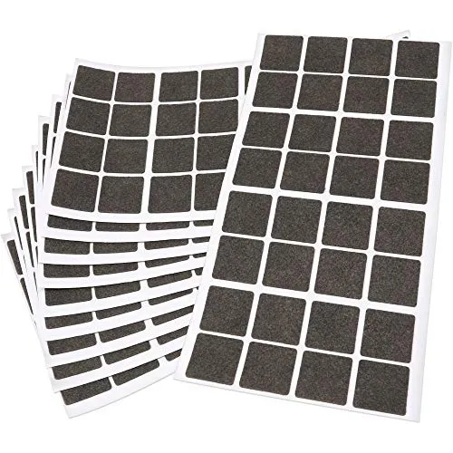 Adsamm Ultrasottili 25x25 mm Feltrini Marroni 320 pz 1,5mm