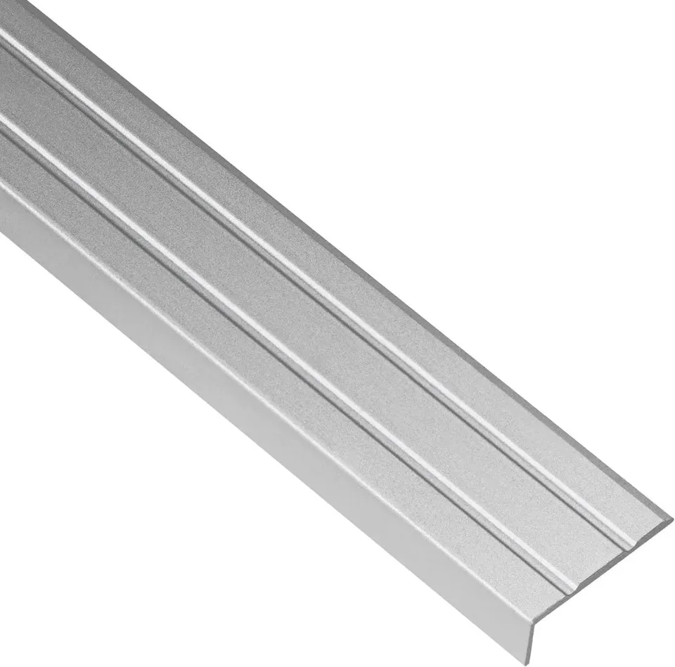 Gedotec Profilo Paragradino Alluminio 1m Argento