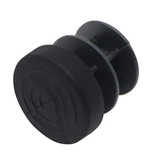 Adsamm 12-14 mm puntali alettati neri tondi 32 pezzi