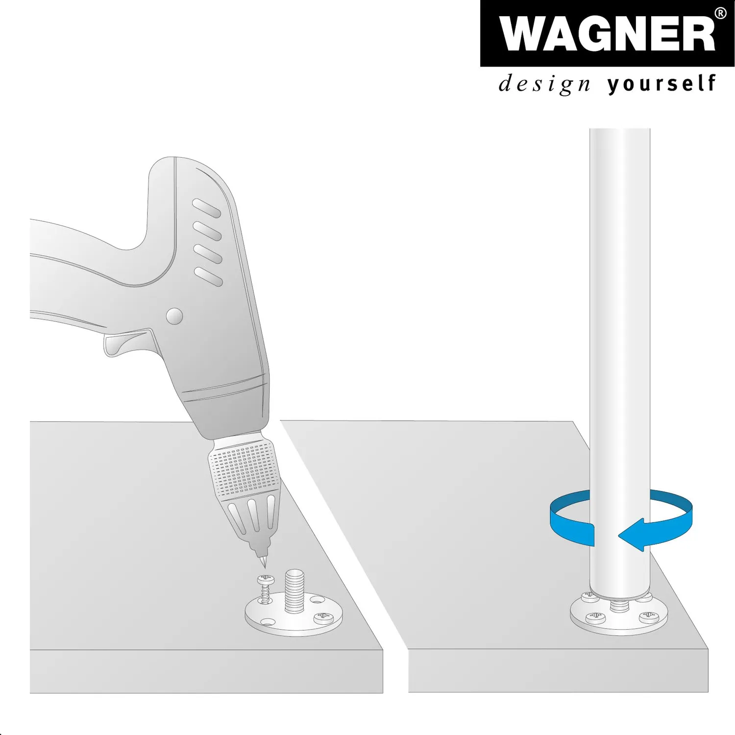 WAGNER TENO ST 1012 tubo mobile 30x87 mm nero 1 pz