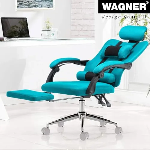 Wagner Konkav RO0120 rotella sedia ufficio grigia 1pz 60mm