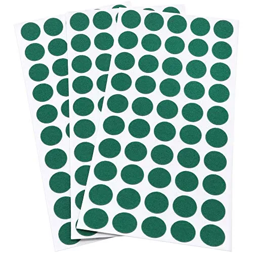 Adsamm Feltrini Ultrasottili Ø16mm Verde 150pz 1,5mm