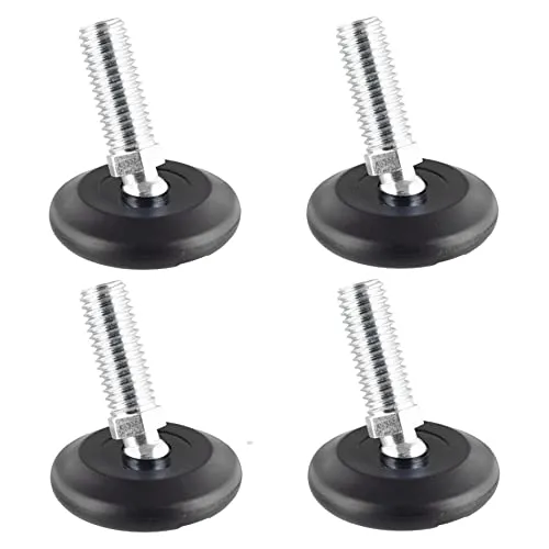 Wagner piedini livellabili M10 37 mm neri 4 pezzi