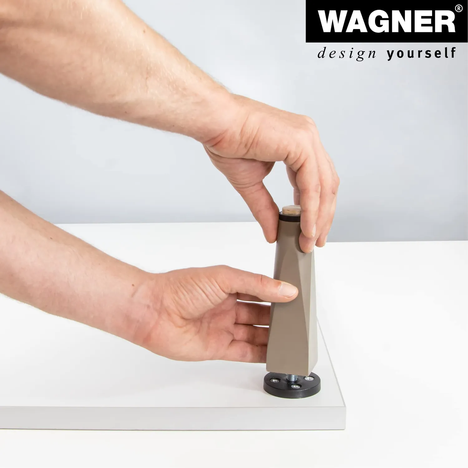 Wagner ST 7441 gamba legno 150 mm tortora