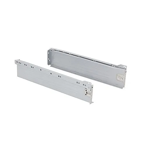 Emuca Vertex 3041025 kit cassetto H86 270mm 10 pezzi alluminio