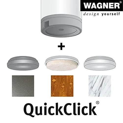 Wagner QuickClick 15824704 inserti antiscivolo 4 pezzi Ø50 mm