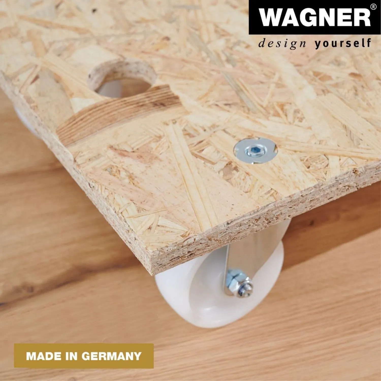 Wagner MM 1630 carrello trasporto 57,5x30 cm portata 400 kg