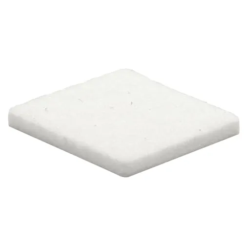 Wagner 15172599 EH 1725 feltrini quadrati 25x25 mm bianchi 24pz