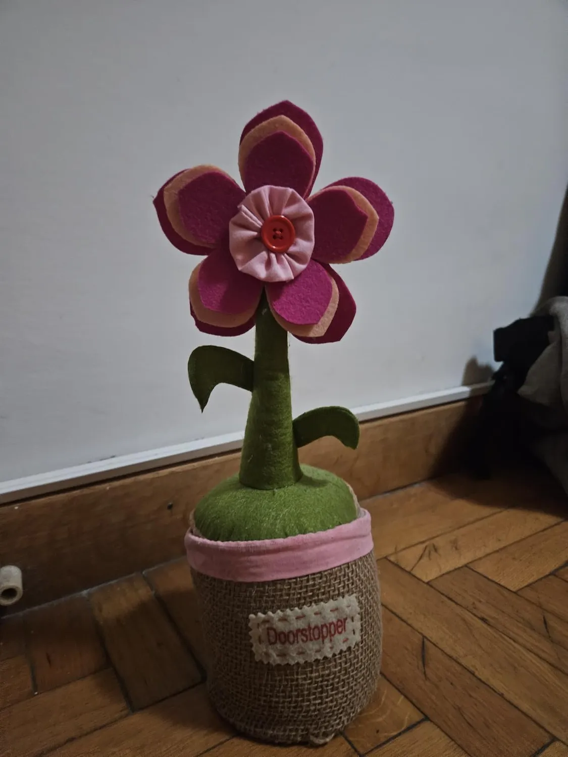 Wagner Pink Flower Fermaporta Tessuto Rosa 1500 g