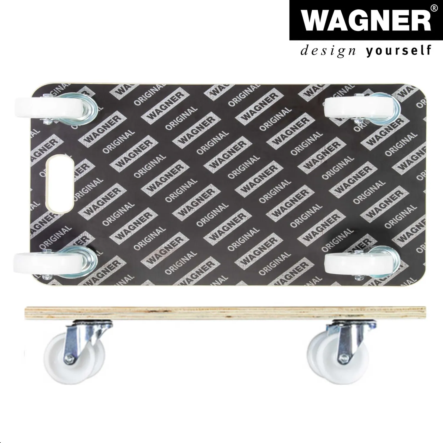 WAGNER carrello trasporto 57,5x29 cm 250 kg antiscivolo