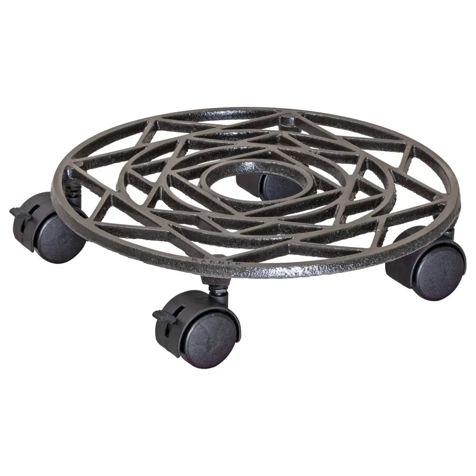 Wagner Antik Stella 20092101 carrello piante nichel opaco Ø29