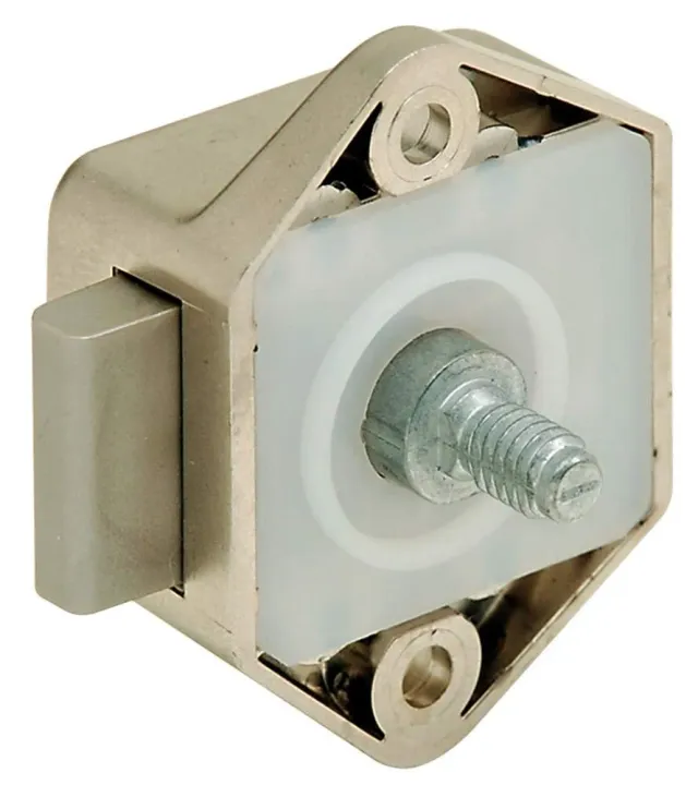 Gedotec serratura push-lock per camper marrone 15 mm 1 pz
