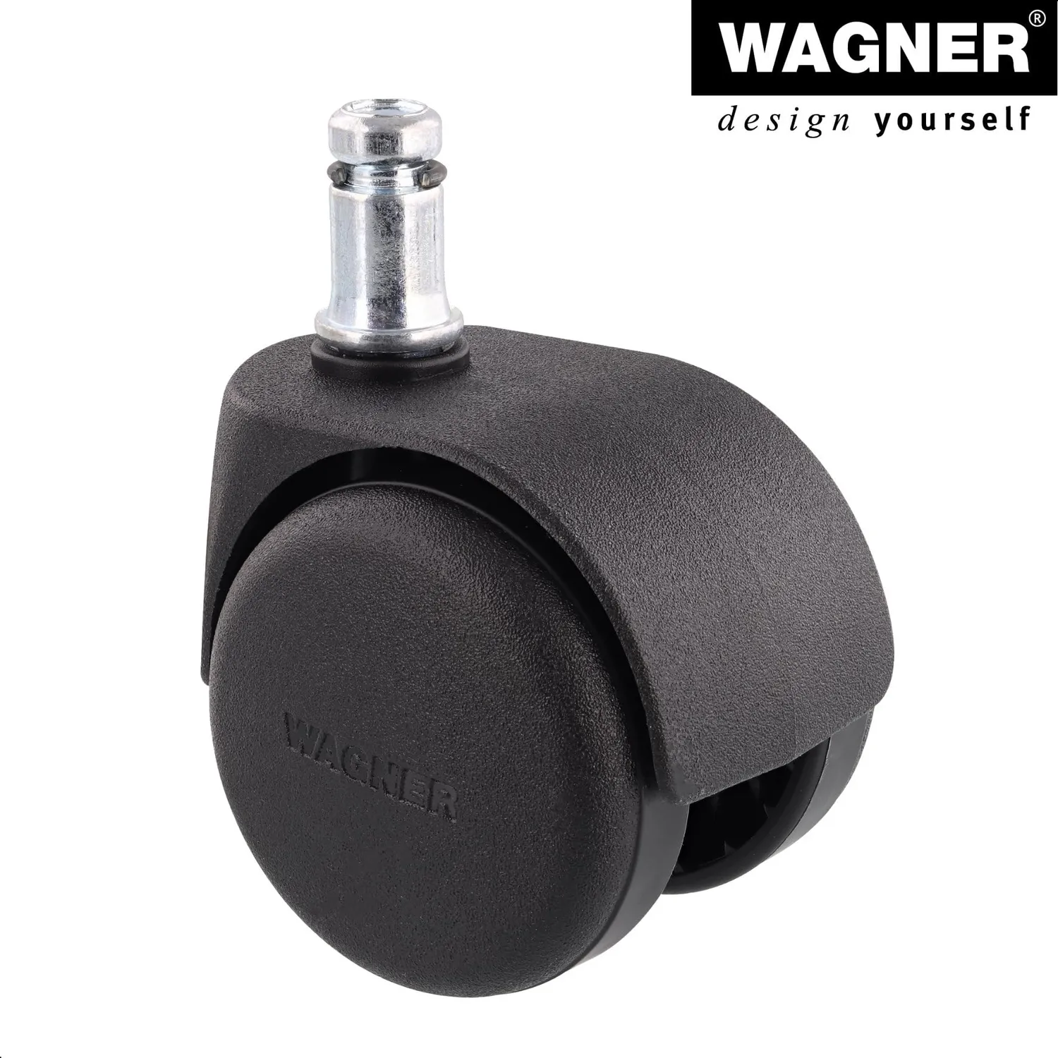 Wagner Ruote Sedia Ufficio Duro Ø 50 mm Perno 11 mm 5 pz