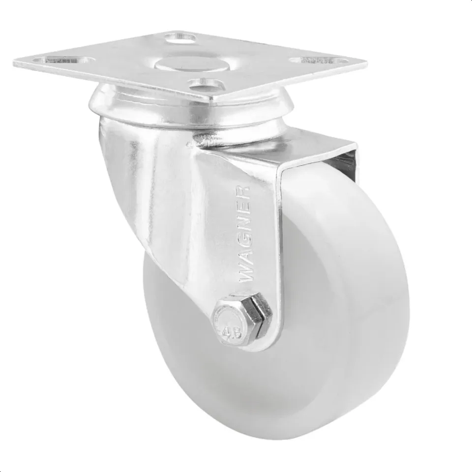 Wagner RO 1675 rotella girevole bianca Ø75 mm portata 60 kg