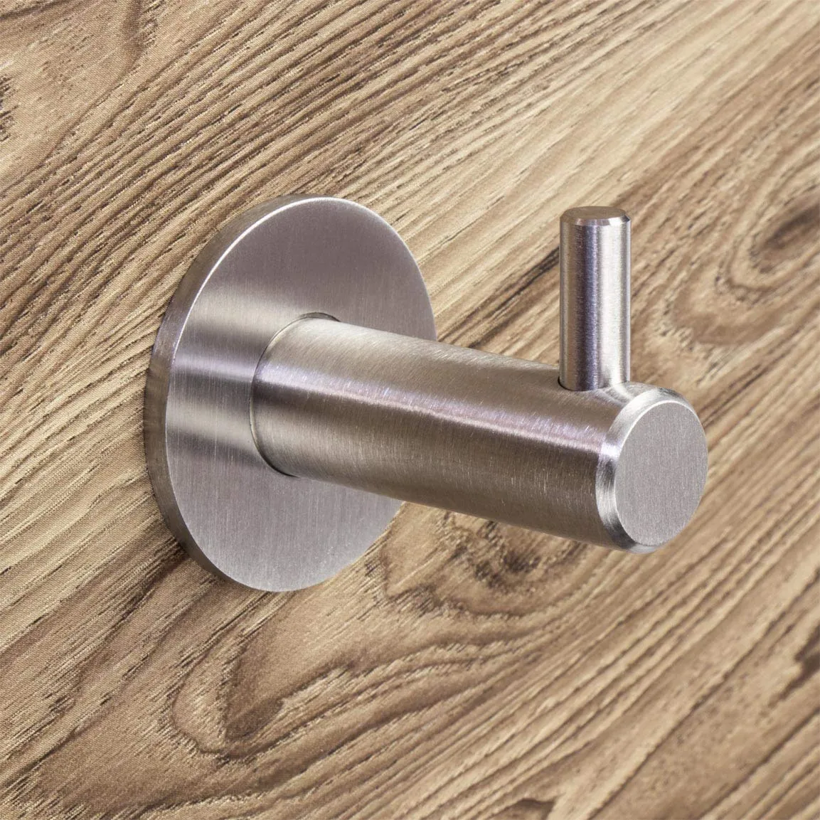 Gedotec HOLY gancio accappatoio inox singolo opaco