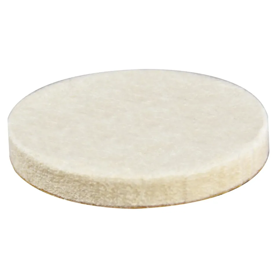 Wagner 15124699 EH 1246 feltrini lana Ø45 mm crema 4 pezzi