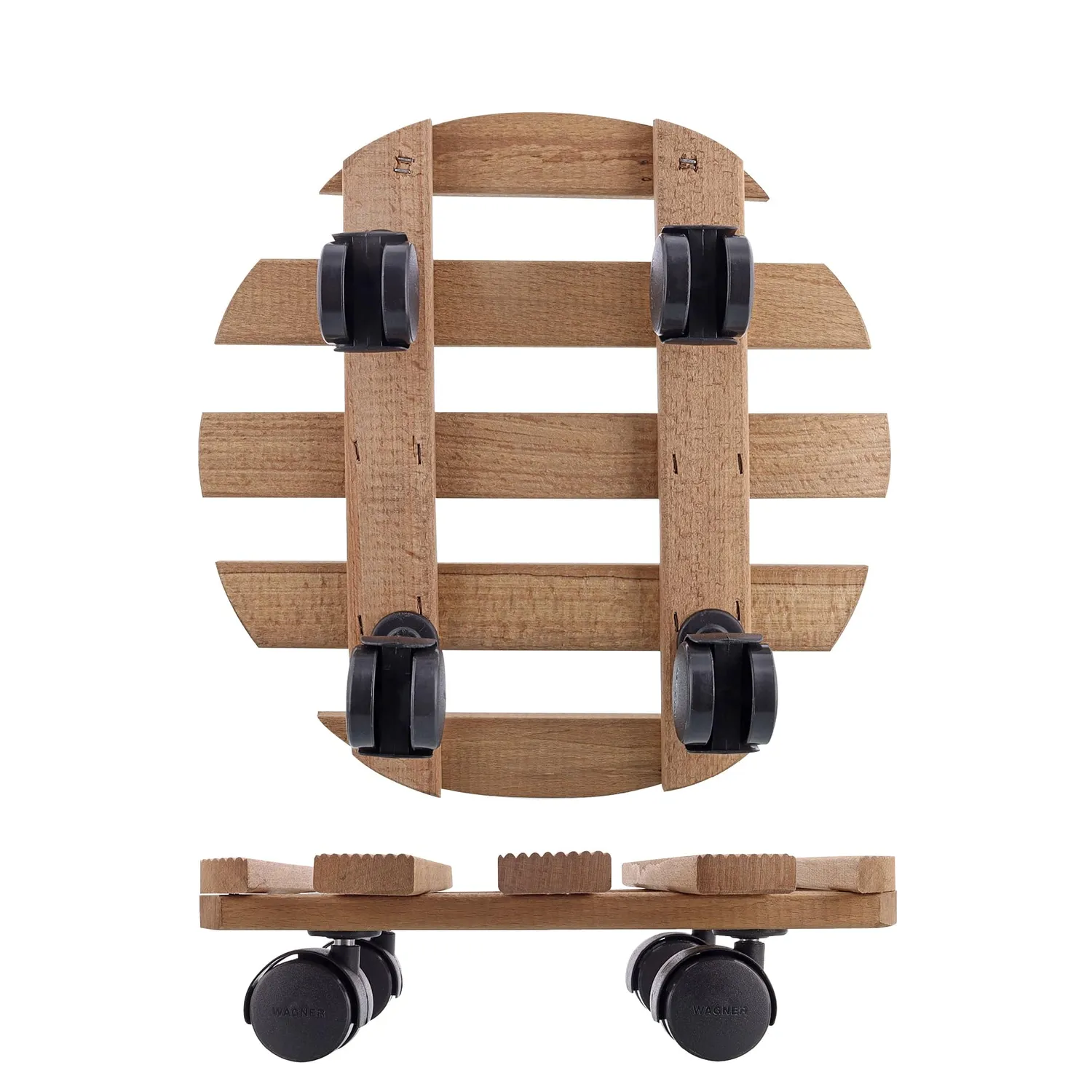 Wagner Country carrello piante Ø30 cm palissandro