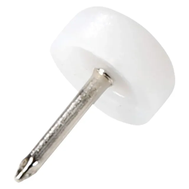 Adsamm PG-N-WH-13-16 feltrini con chiodo bianchi 16 pezzi Ø 13 mm