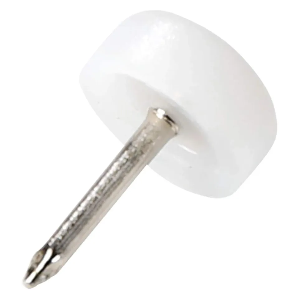 Adsamm PG-N-WH-13-16 feltrini con chiodo bianchi 16 pezzi Ø 13 mm