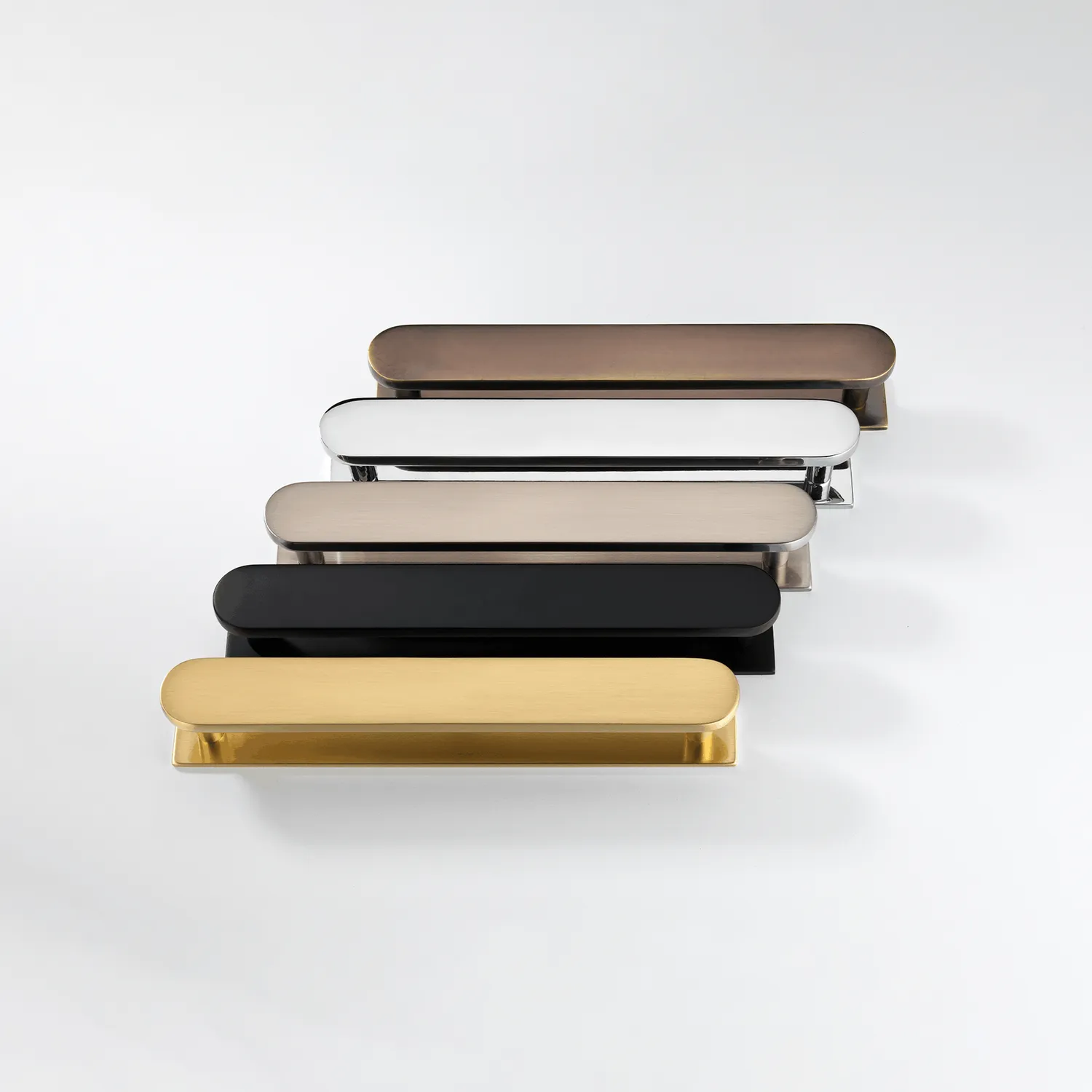 Crofts & Assinder Cambridge maniglia mobili nero opaco