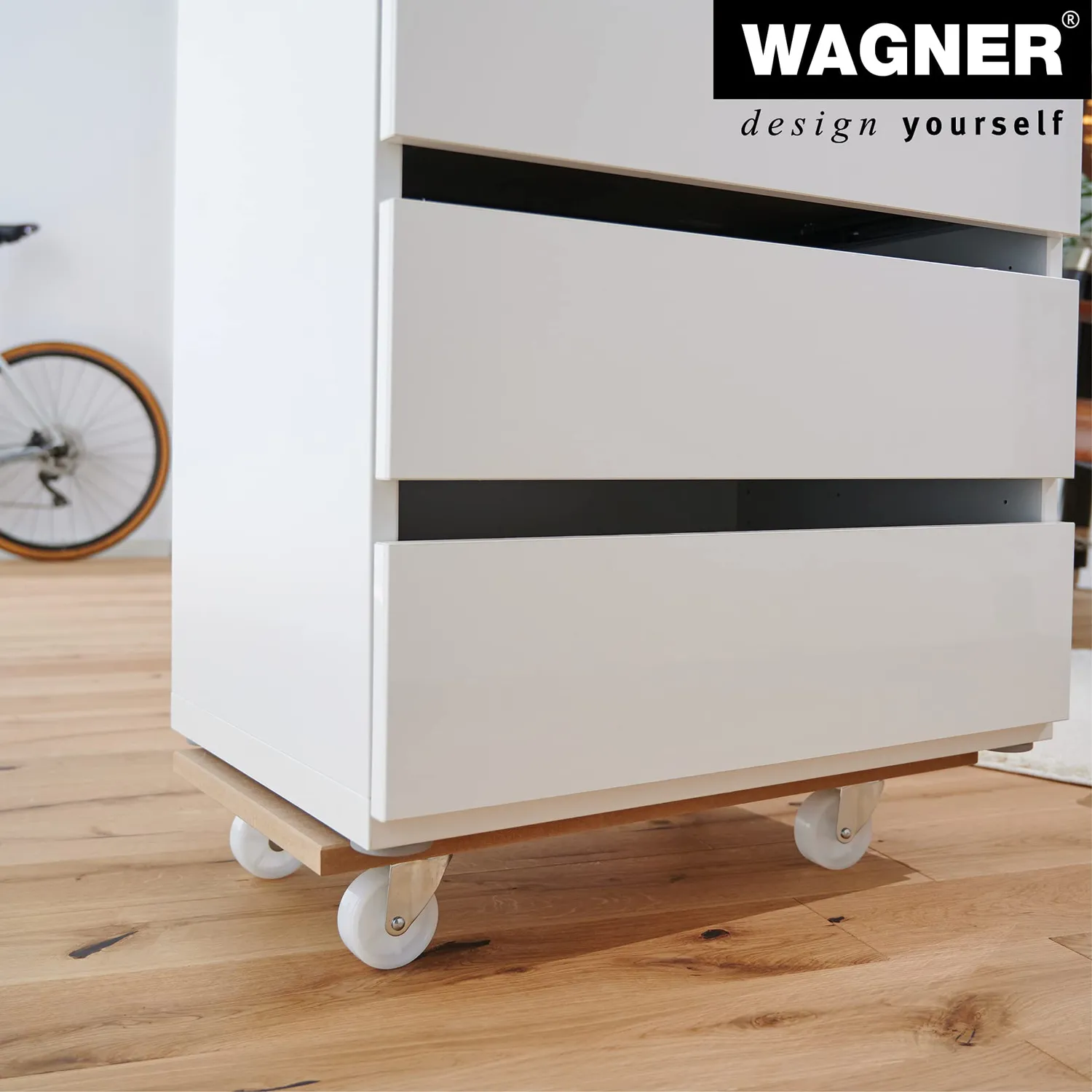 Wagner MM 1104 carrello trasporto MDF 57,5x30 cm portata 200 kg